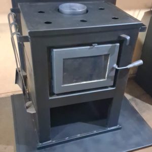 Combustion lenta para 120 metros cuadrados